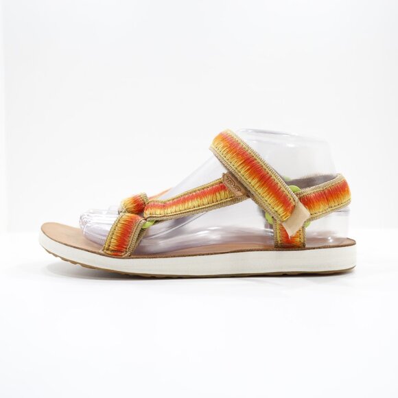 Teva Original Universal Ombre Lightweight Flat Adjustable Sandals - 8 - Picture 1 of 7